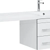 Тумба с раковиной Aquanet Верона 120 R белый (подвесная, 2 ящика) 00176667 + 00239568 Тумба с раковиной Aquanet Верона 120 R белый (подвесная, 2 ящика) 00176667 + 00239568