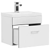 Тумба с раковиной Aquanet Верона 50 белый (подвесная 1 ящик) 00287665 Тумба с раковиной Aquanet Верона 50 белый (подвесная 1 ящик) 00287665