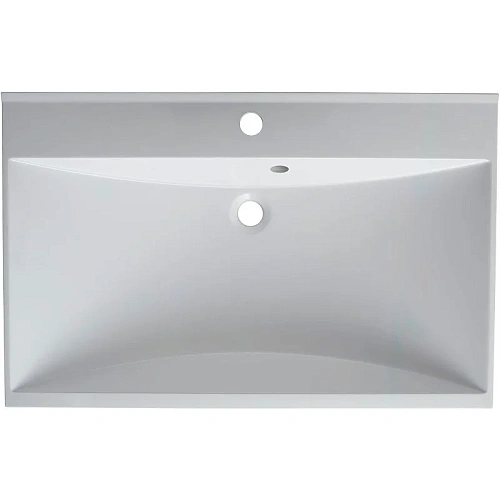 Тумба с раковиной Aquanet Верона 75 белый матовый 00287645 Тумба с раковиной Aquanet Верона 75 белый матовый 00287645