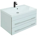 Тумба с раковиной Aquanet Верона 75 белый матовый 00287645 Тумба с раковиной Aquanet Верона 75 белый матовый 00287645