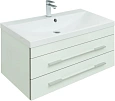 Тумба с раковиной Aquanet Верона 90 белый (подвесная 2 ящика) 00287675 Тумба с раковиной Aquanet Верона 90 белый (подвесная 2 ящика) 00287675