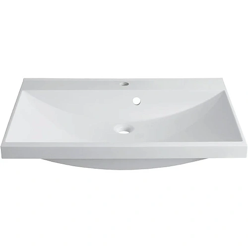 Тумба с раковиной Aquanet Верона 90 черный матовый 00287648 Тумба с раковиной Aquanet Верона 90 черный матовый 00287648