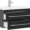 Тумба с раковиной Aquanet Верона N 75 черный (Гранд) 00186290 + 00182319 Тумба с раковиной Aquanet Верона N 75 черный (Гранд) 00186290 + 00182319