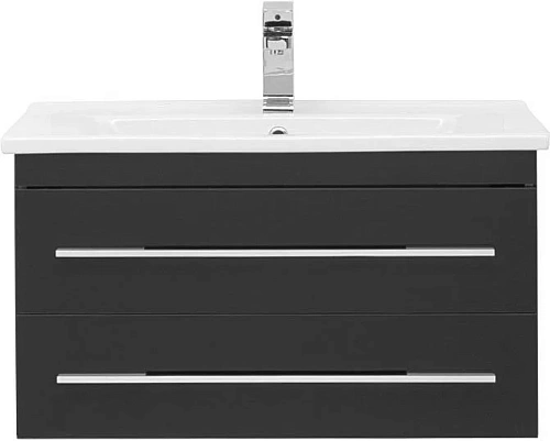 Тумба с раковиной Aquanet Верона N 75 черный (Гранд) 00186290 + 00182319 Тумба с раковиной Aquanet Верона N 75 черный (Гранд) 00186290 + 00182319