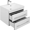 Тумба с раковиной Aquanet Верона NEW 58 белый (подвесная 2 ящика) 00176667 + 00204117 Тумба с раковиной Aquanet Верона NEW 58 белый (подвесная 2 ящика) 00176667 + 00204117