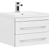 Тумба с раковиной Aquanet Верона NEW 58 белый (подвесная 2 ящика) 00176667 + 00204117 Тумба с раковиной Aquanet Верона NEW 58 белый (подвесная 2 ящика) 00176667 + 00204117