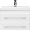 Тумба с раковиной Aquanet Верона NEW 58 белый (подвесная 2 ящика) 00212878 Тумба с раковиной Aquanet Верона NEW 58 белый (подвесная 2 ящика) 00212878