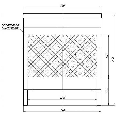 Тумба с раковиной Aquanet Верона NEW 75 белый (напольная 1 ящик 2 дверцы) 00182706 + 00204118 Тумба с раковиной Aquanet Верона NEW 75 белый (напольная 1 ящик 2 дверцы) 00182706 + 00204118