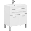 Тумба с раковиной Aquanet Верона NEW 75 белый (напольная 1 ящик 2 дверцы) 00213031 Тумба с раковиной Aquanet Верона NEW 75 белый (напольная 1 ящик 2 дверцы) 00213031