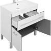 Тумба с раковиной Aquanet Верона NEW 75 белый (напольная 1 ящик 2 дверцы) 00213031 Тумба с раковиной Aquanet Верона NEW 75 белый (напольная 1 ящик 2 дверцы) 00213031