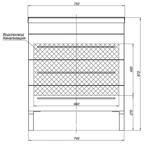 Тумба с раковиной Aquanet Верона NEW 75 белый (напольная 3 ящика) 00178254 + 00204118 Тумба с раковиной Aquanet Верона NEW 75 белый (напольная 3 ящика) 00178254 + 00204118