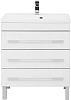 Тумба с раковиной Aquanet Верона NEW 75 белый (напольная 3 ящика) 00212874 Тумба с раковиной Aquanet Верона NEW 75 белый (напольная 3 ящика) 00212874