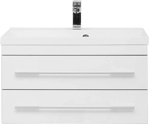 Тумба с раковиной Aquanet Верона NEW 75 белый (подвесная 2 ящика) 00176669 + 00204118 Тумба с раковиной Aquanet Верона NEW 75 белый (подвесная 2 ящика) 00176669 + 00204118