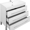 Тумба с раковиной Aquanet Верона NEW 90 белый (напольная 3 ящика) 00212872 Тумба с раковиной Aquanet Верона NEW 90 белый (напольная 3 ящика) 00212872