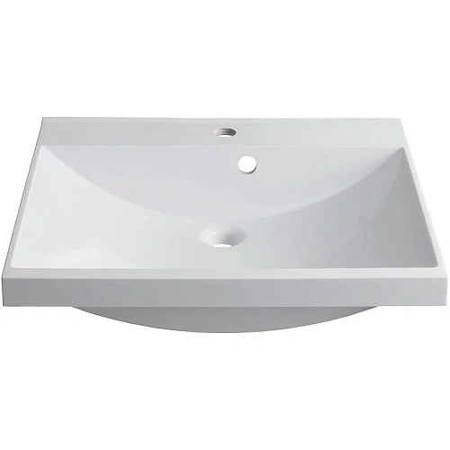 Тумба с раковиной Aquanet Верона белый матовый 00287643 Тумба с раковиной Aquanet Верона белый матовый 00287643