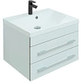 Тумба с раковиной Aquanet Верона белый матовый 00287643 Тумба с раковиной Aquanet Верона белый матовый 00287643