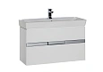 Тумба с раковиной Aquanet Виго 100 белый 00183403+00168784 Тумба с раковиной Aquanet Виго 100 белый 00183403+00168784