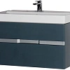 Тумба с раковиной Aquanet Виго 100 сине-серый 00183361+00168784 Тумба с раковиной Aquanet Виго 100 сине-серый 00183361+00168784
