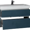 Тумба с раковиной Aquanet Виго 100 сине-серый 00183361+00168784 Тумба с раковиной Aquanet Виго 100 сине-серый 00183361+00168784