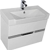 Тумба с раковиной Aquanet Виго 80 белый 00183405+00170591 Тумба с раковиной Aquanet Виго 80 белый 00183405+00170591