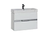 Тумба с раковиной Aquanet Виго 80 белый 00183405+00170591