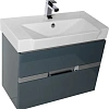 Тумба с раковиной Aquanet Виго 80 сине-серый 00183364+00170591 Тумба с раковиной Aquanet Виго 80 сине-серый 00183364+00170591