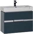 Тумба с раковиной Aquanet Виго 80 сине-серый 00183364+00170591 Тумба с раковиной Aquanet Виго 80 сине-серый 00183364+00170591