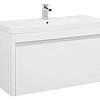 Тумба с раковиной Aquanet Вилора 105 белый 00199872 + 00182313 Тумба с раковиной Aquanet Вилора 105 белый 00199872 + 00182313