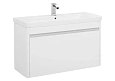 Тумба с раковиной Aquanet Вилора 105 белый 00199872 + 00182313 Тумба с раковиной Aquanet Вилора 105 белый 00199872 + 00182313
