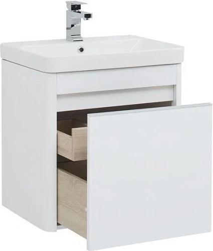 Тумба с раковиной Aquanet Вилора 60 белый 00199875 + 00182311 Тумба с раковиной Aquanet Вилора 60 белый 00199875 + 00182311