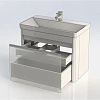 Тумба с раковиной Aquanet Вилора 80 белый 00196945 + 00182312 Тумба с раковиной Aquanet Вилора 80 белый 00196945 + 00182312