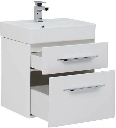 Тумба с раковиной Aquanet Виченца 60 белый 00212665 Тумба с раковиной Aquanet Виченца 60 белый 00212665