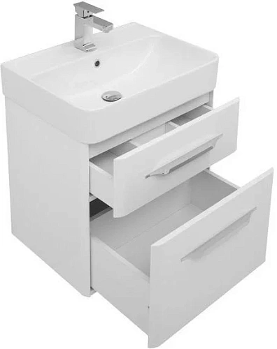 Тумба с раковиной Aquanet Виченца 60 белый 00212665 Тумба с раковиной Aquanet Виченца 60 белый 00212665
