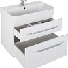 Тумба с раковиной Aquanet Виченца 80 белый 00196963 + 00196344 Тумба с раковиной Aquanet Виченца 80 белый 00196963 + 00196344