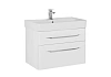 Тумба с раковиной Aquanet Виченца 80 белый 00196963 + 00196344 Тумба с раковиной Aquanet Виченца 80 белый 00196963 + 00196344