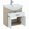 Тумба с раковиной Aquanet Грейс 60 дуб сонома/белый (1 ящик, 2 дверцы) 00212653 Тумба с раковиной Aquanet Грейс 60 дуб сонома/белый (1 ящик, 2 дверцы) 00212653