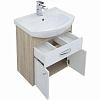 Тумба с раковиной Aquanet Грейс 60 дуб сонома/белый (1 ящик, 2 дверцы) 00212653 Тумба с раковиной Aquanet Грейс 60 дуб сонома/белый (1 ящик, 2 дверцы) 00212653