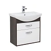 Тумба с раковиной Aquanet Грейс 65 дуб кантербери/белый (2 ящика) 00198378 + 00182642 Тумба с раковиной Aquanet Грейс 65 дуб кантербери/белый (2 ящика) 00198378 + 00182642