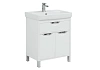 Тумба с раковиной Aquanet Гретта 70 New белый (1 ящик, 2 дверцы) 00233579 + 00215663 Тумба с раковиной Aquanet Гретта 70 New белый (1 ящик, 2 дверцы) 00233579 + 00215663