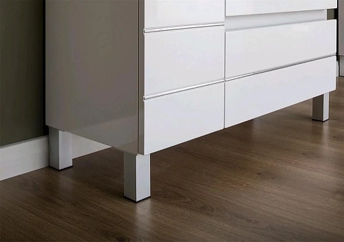 Тумба с раковиной Aquanet Доминика 90 R белый (Раковина Эльбрус) 00238406 + 00168865 Тумба с раковиной Aquanet Доминика 90 R белый (Раковина Эльбрус) 00238406 + 00168865