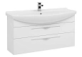 Тумба с раковиной Aquanet Ирвин 120 белый 00203975 + 00175450 Тумба с раковиной Aquanet Ирвин 120 белый 00203975 + 00175450