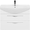 Тумба с раковиной Aquanet Ирвин 85 белый 00203972 + 00175448 Тумба с раковиной Aquanet Ирвин 85 белый 00203972 + 00175448