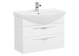 Тумба с раковиной Aquanet Ирвин 85 белый 00203972 + 00175448 Тумба с раковиной Aquanet Ирвин 85 белый 00203972 + 00175448