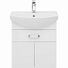 Тумба с раковиной Aquanet Ирис 60 белый (1 ящик, 2 дверцы) 00212657 Тумба с раковиной Aquanet Ирис 60 белый (1 ящик, 2 дверцы) 00212657