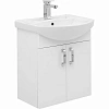 Тумба с раковиной Aquanet Ирис 60 белый (2 дверцы) 00212658 Тумба с раковиной Aquanet Ирис 60 белый (2 дверцы) 00212658