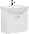 Тумба с раковиной Aquanet Ирис 65 белый (1 ящик) 00198382 + 00182642 Тумба с раковиной Aquanet Ирис 65 белый (1 ящик) 00198382 + 00182642