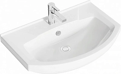 Тумба с раковиной Aquanet Ирис 65 белый (2 ящика) 00212660 Тумба с раковиной Aquanet Ирис 65 белый (2 ящика) 00212660