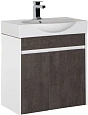 Тумба с раковиной Aquanet Коста 65 белый/дуб антик 00188406+00188194 Тумба с раковиной Aquanet Коста 65 белый/дуб антик 00188406+00188194
