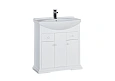Тумба с раковиной Aquanet Лагуна 75 белый 00175299+00175447 Тумба с раковиной Aquanet Лагуна 75 белый 00175299+00175447