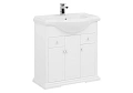 Тумба с раковиной Aquanet Лагуна Классик 80 белый 00200883 + 00185344 Тумба с раковиной Aquanet Лагуна Классик 80 белый 00200883 + 00185344